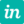 LinkedIn social media icon in teal